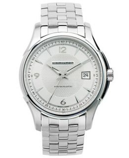 Hamilton Watch, Mens Swiss Automatic Jazzmaster Viewmatic Stainless