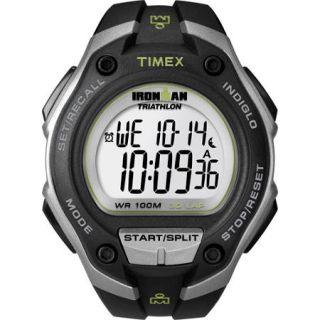 Timex Men's Ironman Classic 30 Oversized Watch, Black Resin Strap