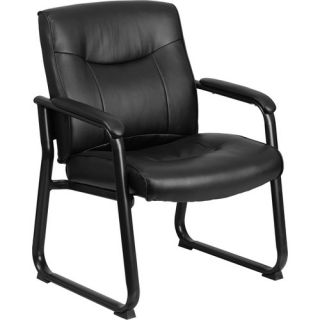 Flash Furniture Hercules 500 lbs Leather Executive Side Guest Chair