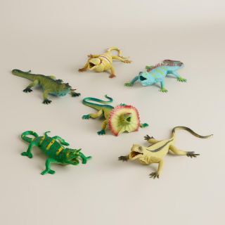 Squishy Lizards, Set of 6