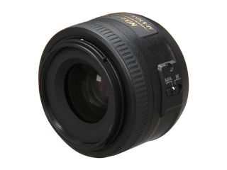 Nikon 2183 SLR Lenses 35mm f/1.8 AF S DX G 52mm Lens Black