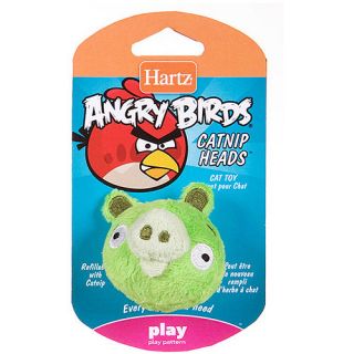 Hartz Assorted Angry Birds Catnip Heads Cat Toy