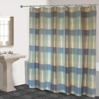 United Curtain Co. Plaid Shower Curtain