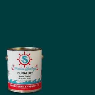 Duralux Marine Paint 1 gal. Gulf Blue Marine Enamel M774 1