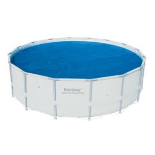Bestway 16 Foot Round Above Ground Swimming Pool Solar Heat Cover  58253E