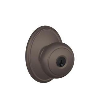 Schlage Wakefield Collection Oil Rubbed Bronze Andover Keyed Entry Knob F51A AND 613 WKF