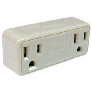 Cadet Freezebuster FB3/TC3 Thermocube Ivory In Line Limiting Plug In Freeze Protection Thermostat FB3