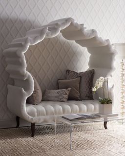 Haute House White Thebes Bench