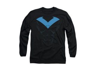 Batman Nightwing Costume Mens Long Sleeve Shirt