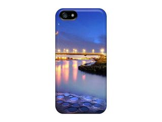New Style Hard Case Cover For Iphone 5/5s  Beautiful Bridges Free Big City Lights