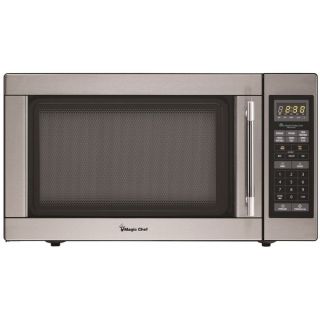 Magic Chef 1.6 Cubic Foot Countertop Microwave Oven  