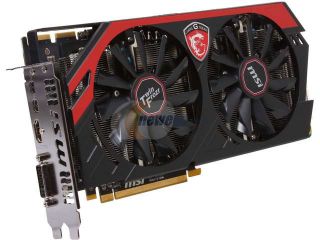 Open Box MSI R9 280 GAMING 3G 384 Bit GDDR5 PCI Express 3.0 x16 HDCP Ready CrossFireX Support Video Card