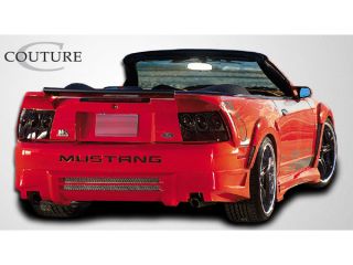 Couture Polyurethane  Ford Mustang  Demon Rear Bumper Cover   1 Piece > 1999 2004