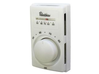 Robertshaw 802 Line Voltage Heating Only Thermostat, DPST