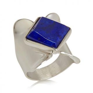 Jay King Square Lapis Sterling Silver Ring   7456438