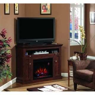 Classic Flame Windsor Fireplace in Brown Cherry   23DE9047 PC81