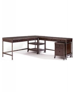 Structure Home Office Furniture, 4 Piece Set (Credenza Desk, Writing