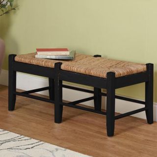 Ashby Wood Bench, Black