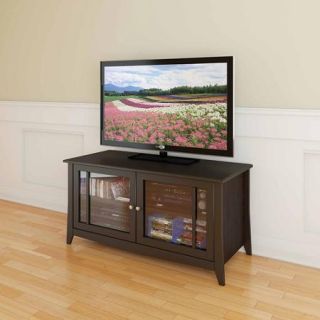 Elegance Espresso TV Stand, for TVs up to 55"