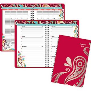 2016 AT A GLANCE Playful Paisley Weekly/Monthly Appointment Book Planner, 5 1/2 x 8 1/2, (952P 200 16)