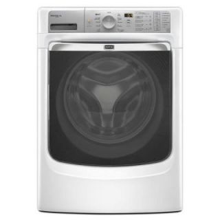 Maytag Maxima XL 4.3 cu. ft. High Efficiency Front Load Washer with Steam in White, ENERGY STAR DISCONTINUED MHW8000AW