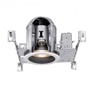 Halo H25ICAT Recessed Lighting Can, 5" Line Voltage IC Rated Airtight Shallow Housing   for New Construction