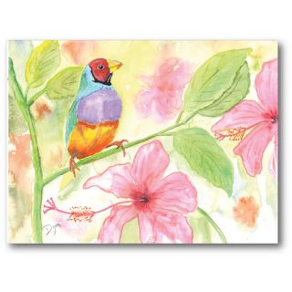 Bird In Paradise II Gallery Wrapped Canvas by Courtside Market