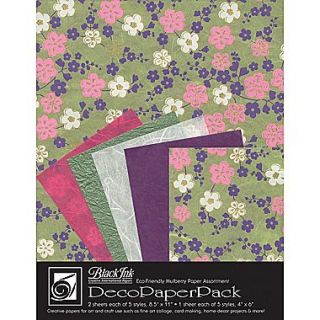 Graphic Products Decorative Paper Pack 11 x 8.5 inch, Sakura