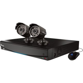 Swann Communications 4-Channel DVR Security System — 2 Cameras, 500GB Hard Drive, Model# SWDVK-434252S-US