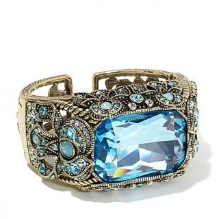 Heidi Daus "Irresistible Impressions" Crystal Cuff Bracelet   7810082