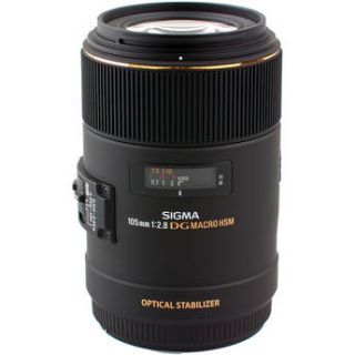 Sigma 105mm f/2.8 EX DG OS Macro Lens for Sony Cameras 258205