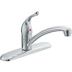 Moen 7425 Chateau One Handle Kitchen Faucet Chrome  