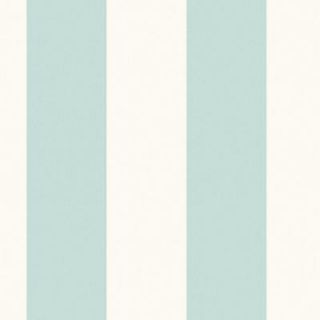 The Wallpaper Company 56 sq. ft. Blue and White Extensive Stripe Wallpaper WC1282663