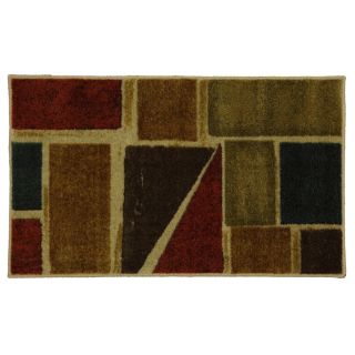 Mohawk Home Springfield Shapes 20 in x 34 in Rectangular Multicolor Geometric Accent Rug