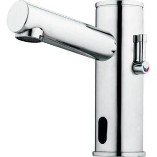 Delta Commercial Battery Powered Single Touchless Lavatory Faucet in Chrome DISCONTINUED DEMD 311
