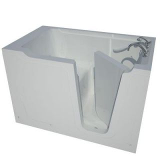 Universal Tubs 5 ft. Right Drain Walk In Bathtub in White HD3660RWS