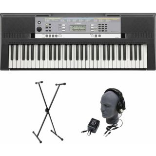 Yamaha YPT 240 Premium Keyboard Pack with Headphones, Power Supply and Stand