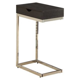 Monarch Metal Accent Table with Drawer