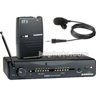 Samson Stage 5 Wireless Lavalier Microphone System   SW05SLM525