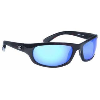 Tortoise Frame Steelhead Sunglasses with Blue Mirror Lenses SH1BMTORT   Mobile