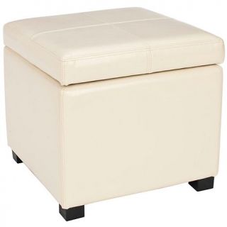 Safavieh Madison Square Ottoman in Cream   6669626