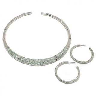 Joan Boyce "All the Toppings" Neck Wire and Hoop Earrings Set   8004001