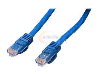 Link Depot C6AU 7 BUB 7 ft. Cat 6A Blue Network Ethernet Cables