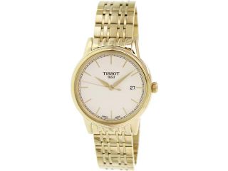 Tissot Men's Carson T085.410.33.021.00 Gold Stainless Steel Swiss Quartz Watch with Gold Dial