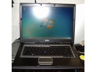Refurbished Dell Latitude D820 15.4 in Laptop Intel Dual core 1.8ghz 2 gigs ram 80g h/d Win 7 Pro Microsoft Office 07 Recertified