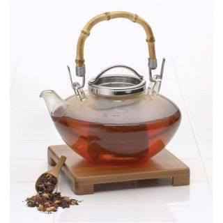 Zen Borsilicate Glass 42 Ounce Teapot by BonJour