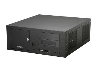 LIAN LI Black Aluminum PC C34F ATX Media Center / HTPC Case
