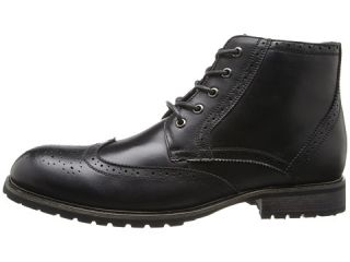 steve madden prestonn black leather