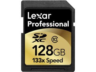 Lexar LSD128CRBNA133 128 GB Secure Digital Extended Capacity (SDXC)   1 Card