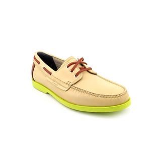 Cole Haan Mens Fire Island Boat Leather Casual Shoes   Wide